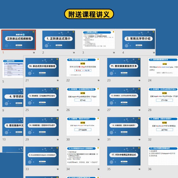 数据分析之正则表达式视频教程5